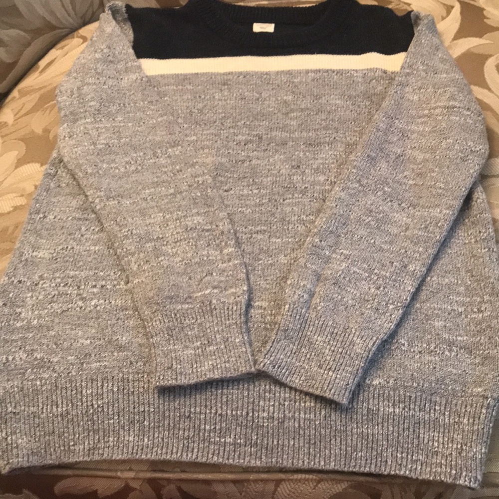Boys Pullover sweater.  100 percent cotton.
